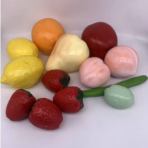 Vintage Lot of 13 Ceramic Fruits